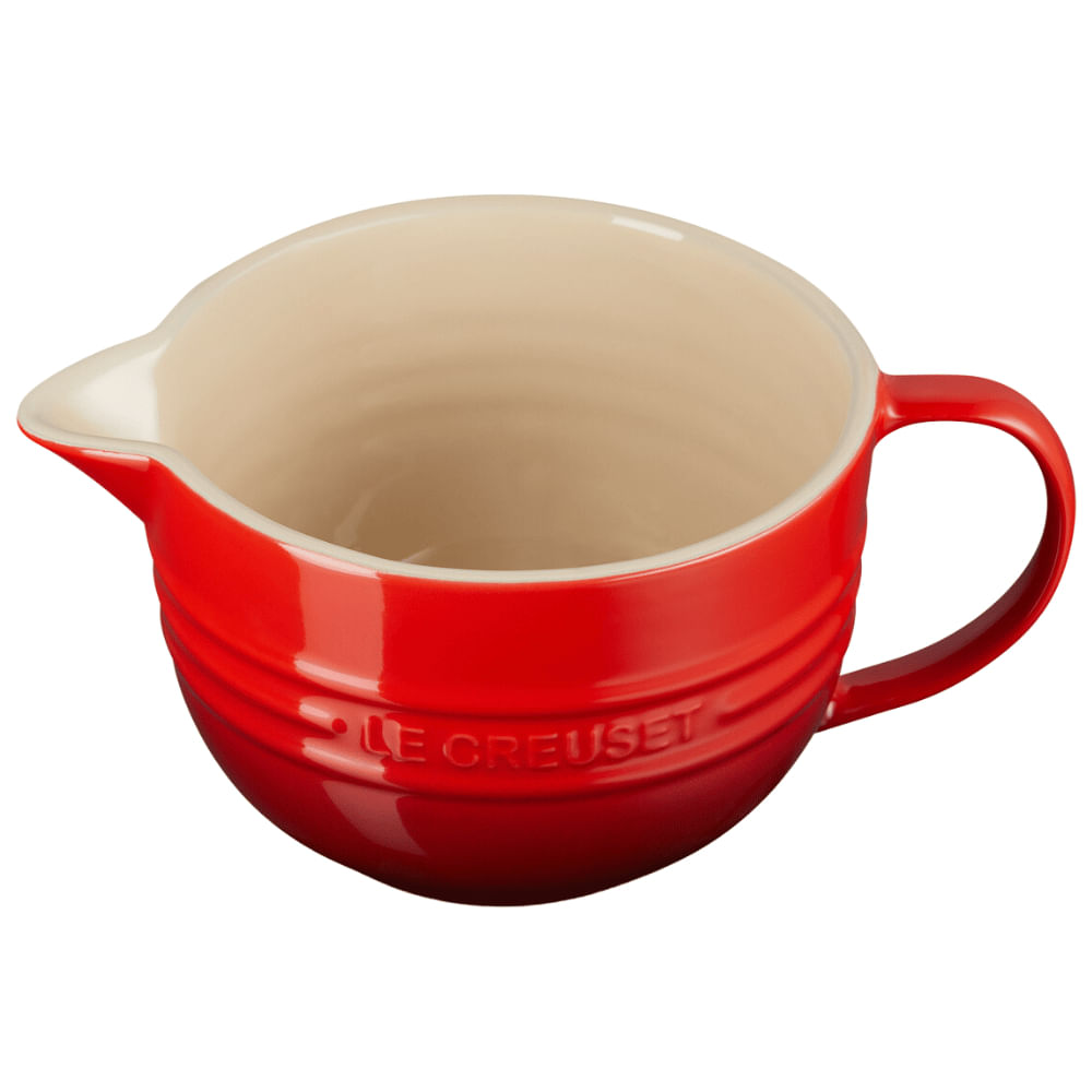 KIT LE CREUSET ASSADEIRA TARTE TATIN 28CM E BOWL DE PREPARO 2L VERMELHO