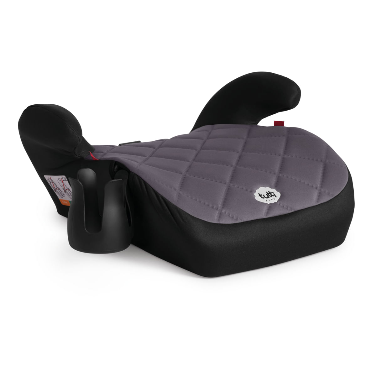 Assento Infantil Para Carro Cadeirinha De Elevação Booster Para Crianças De 15kg A 36kg Tutti Baby Triton Cinza