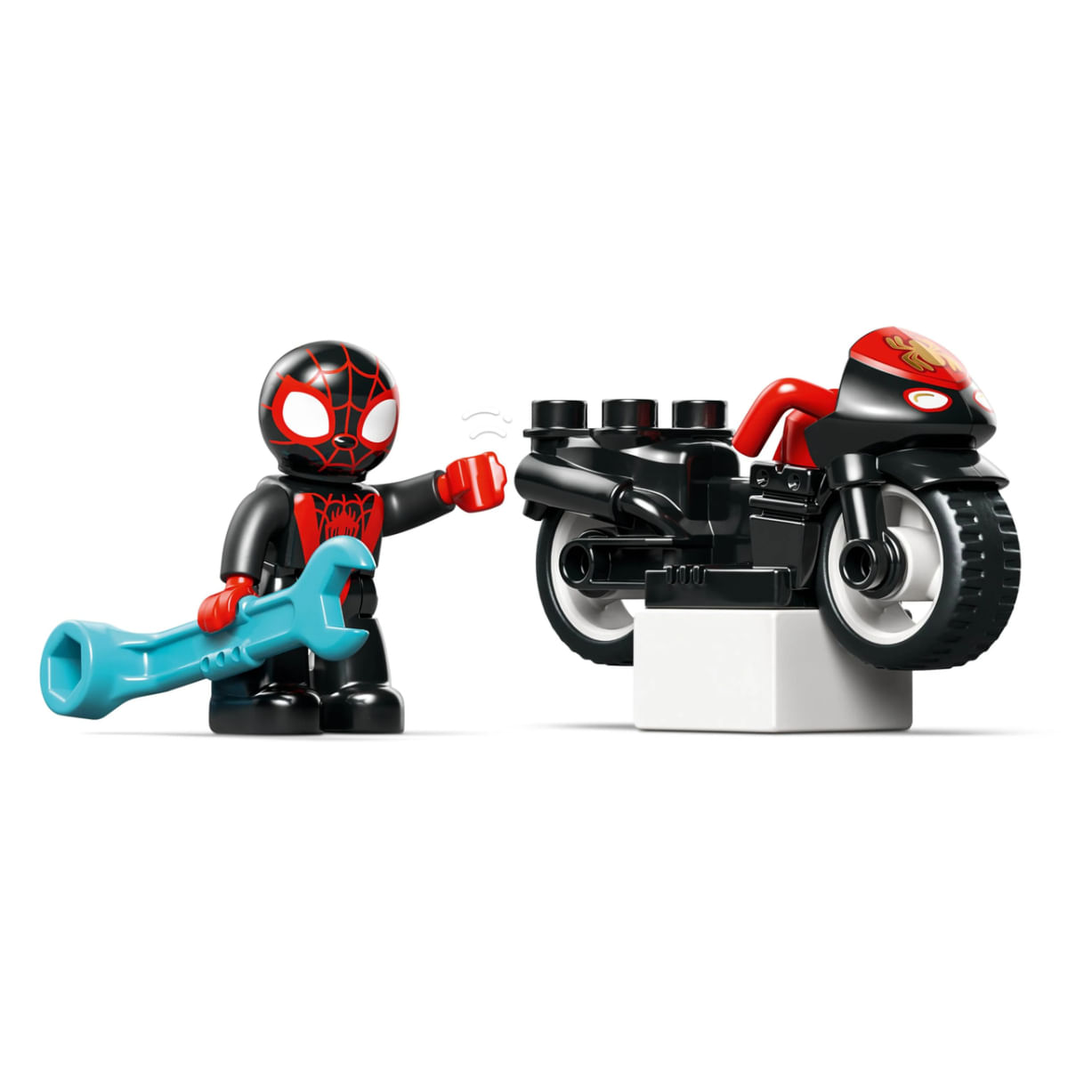 Lego Duplo Marvel 24 Peças Aventura De Motocicleta Do Spin - 10424