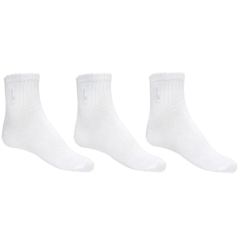 Meia Lupo Sport Kit c-3 3223-089 41/44 / Branco