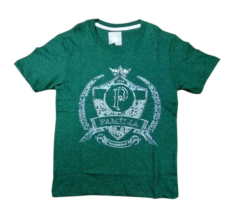 Camiseta Infantil Família Palmeiras Oficial Tam 8