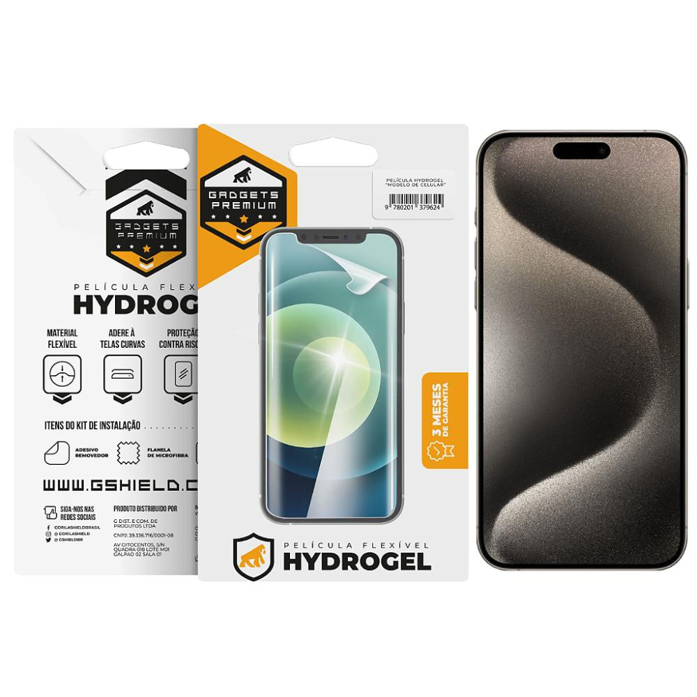 Película para iPhone 15 Pro Max - Hydrogel HD - Gshield