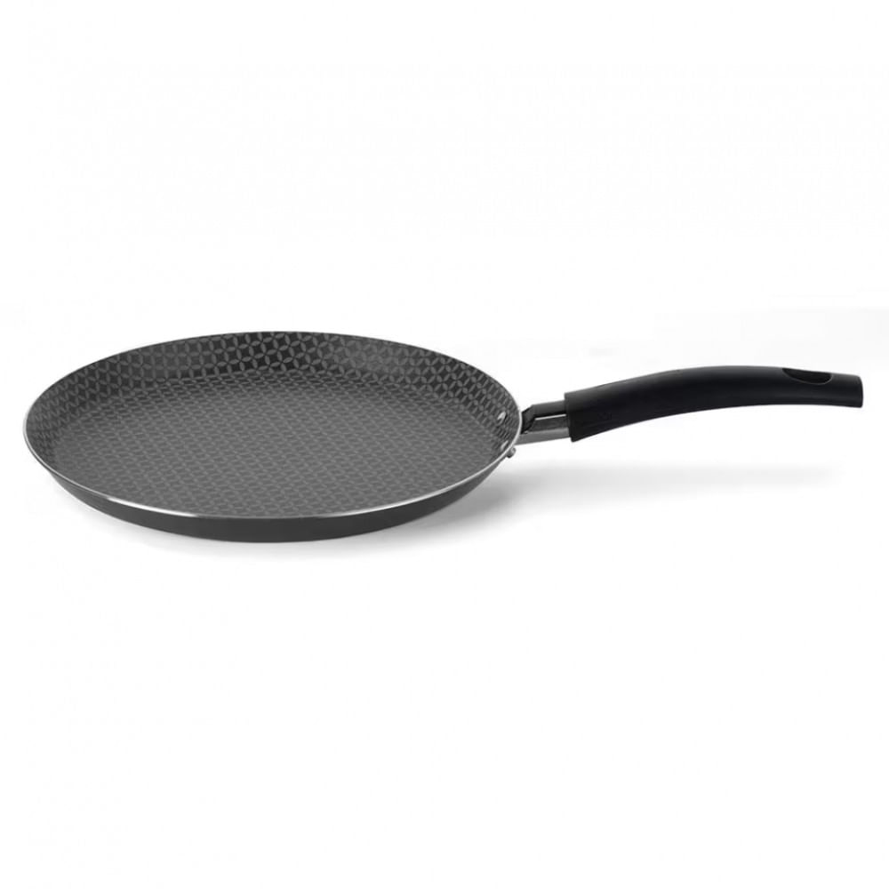 Crepeira e Panquequeira Multiflon Gourmet Antiaderente Ultra 7 - 24 cm Preto