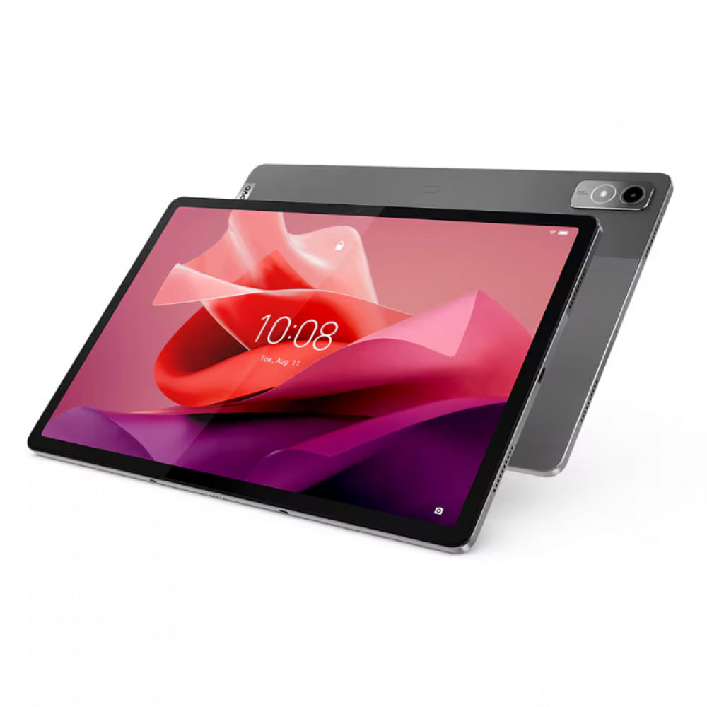 Tablet Lenovo P12 com Tela 12.7 LCD 3K, 128GB, Wi-Fi, Câmera 13MP e 8MP, Android 13, 4GB de memória RAM e processador Octa-Core