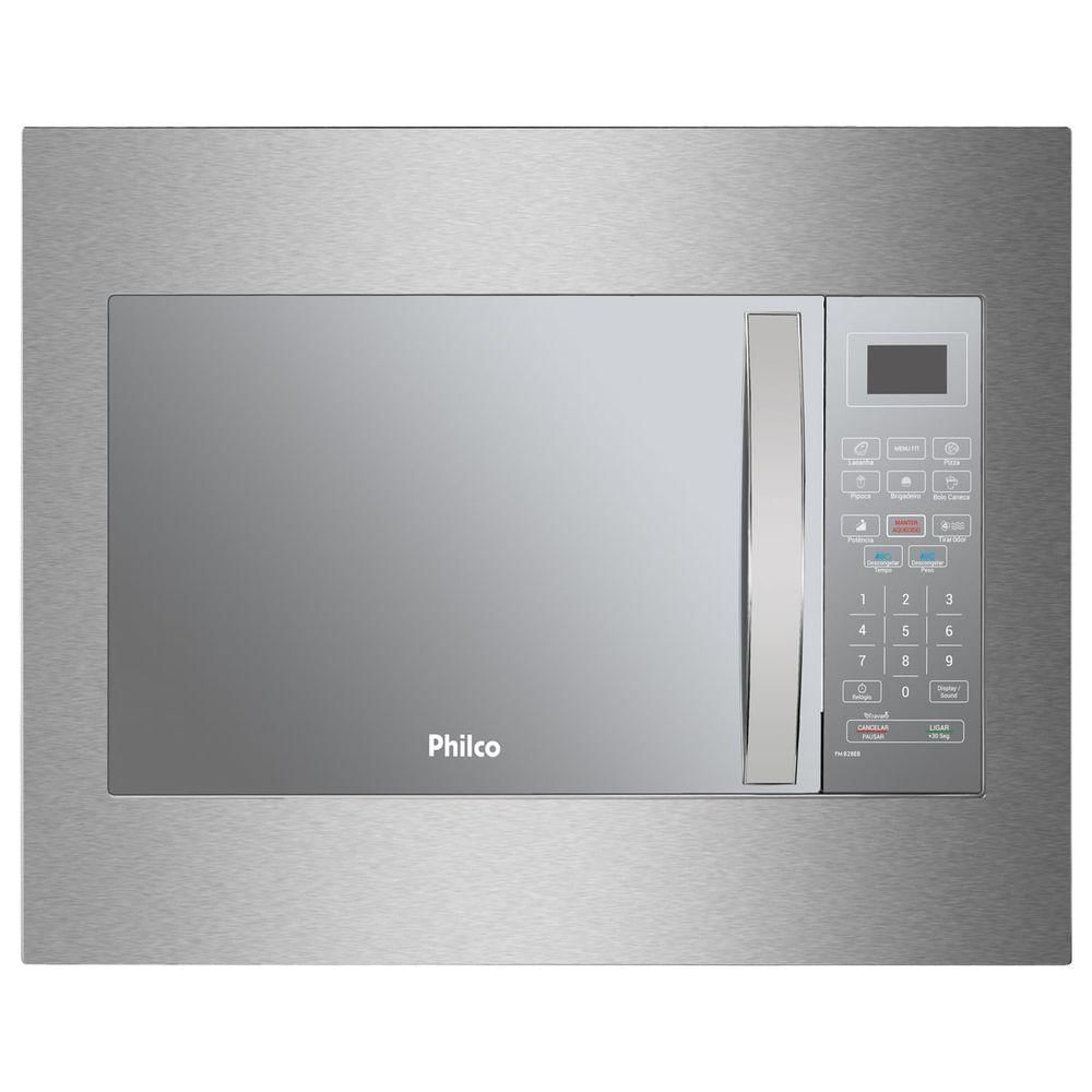 Micro-Ondas Philco PMB28EB De Embutir 28L 1400w 127V Cinza 110