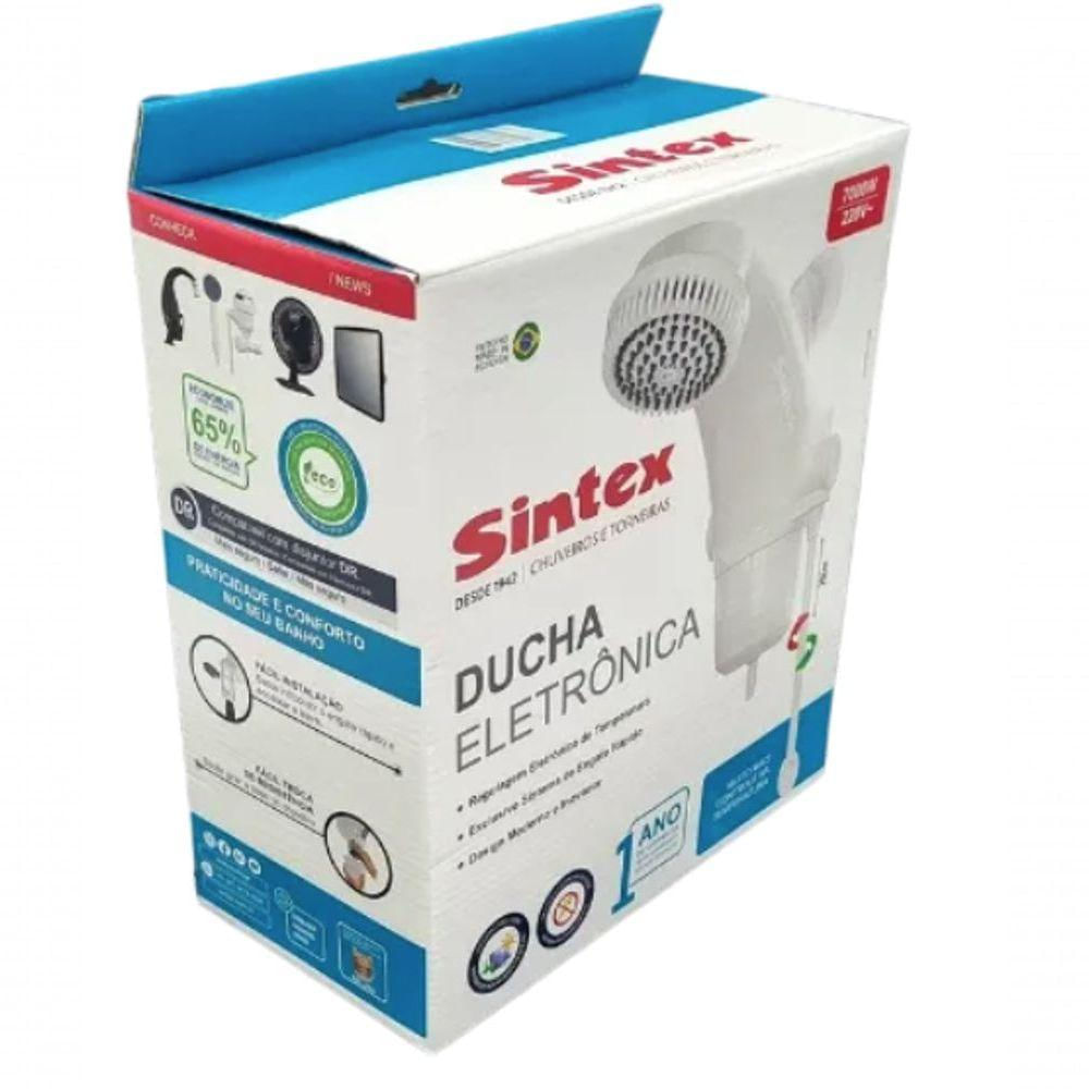 Chuveiro Ducha Eletrônica 220v 7000w Branco Sintex