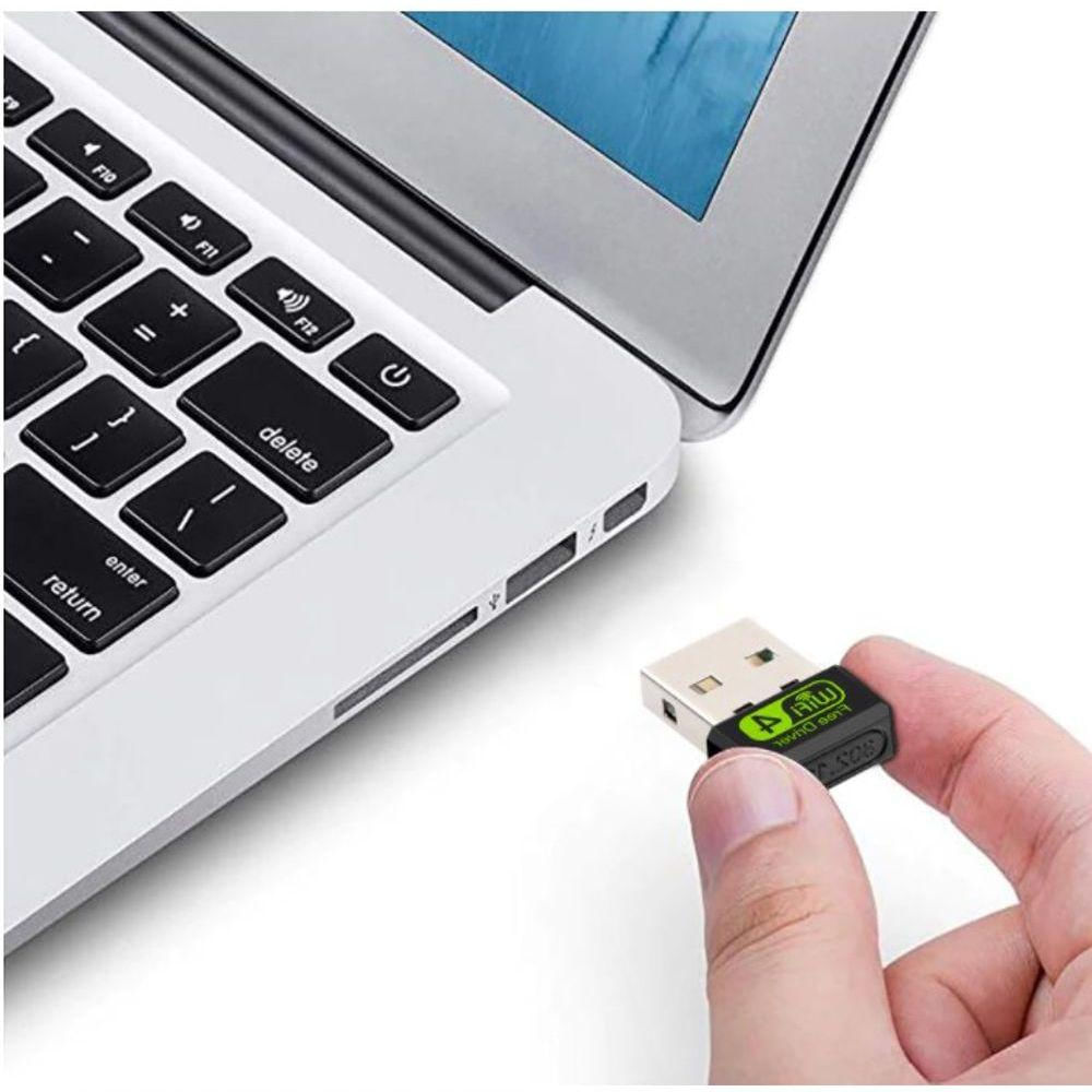 Adaptador Wifi Wireless Usb Nano Pc Notebook 802.11n 150mbps