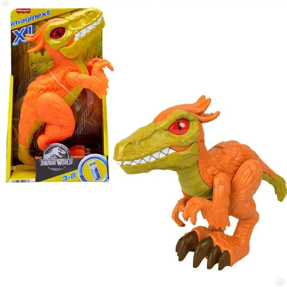 Imaginext Jurassic World Dinossauro Pyroraptor XL - Mattel