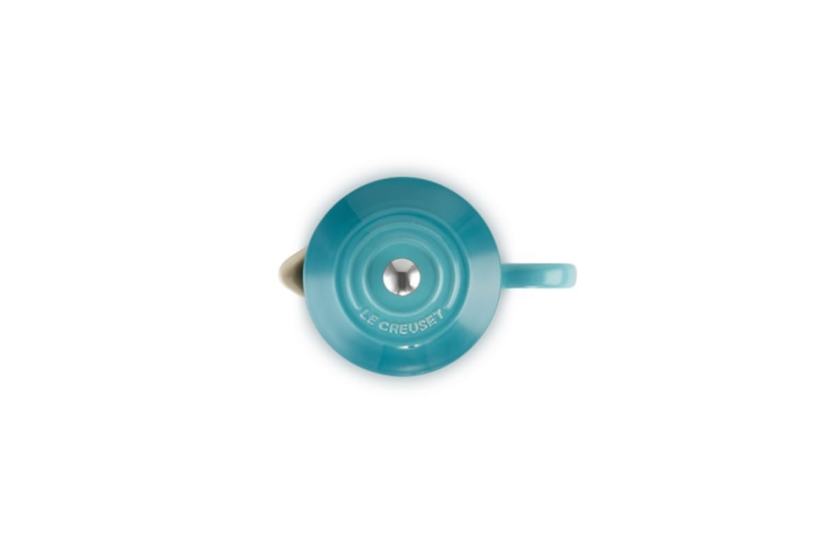 PRENSA LE CREUSET FRANCESA PARA CAFÉ EM CERÂMICA AZUL CARIBE 91028200490000