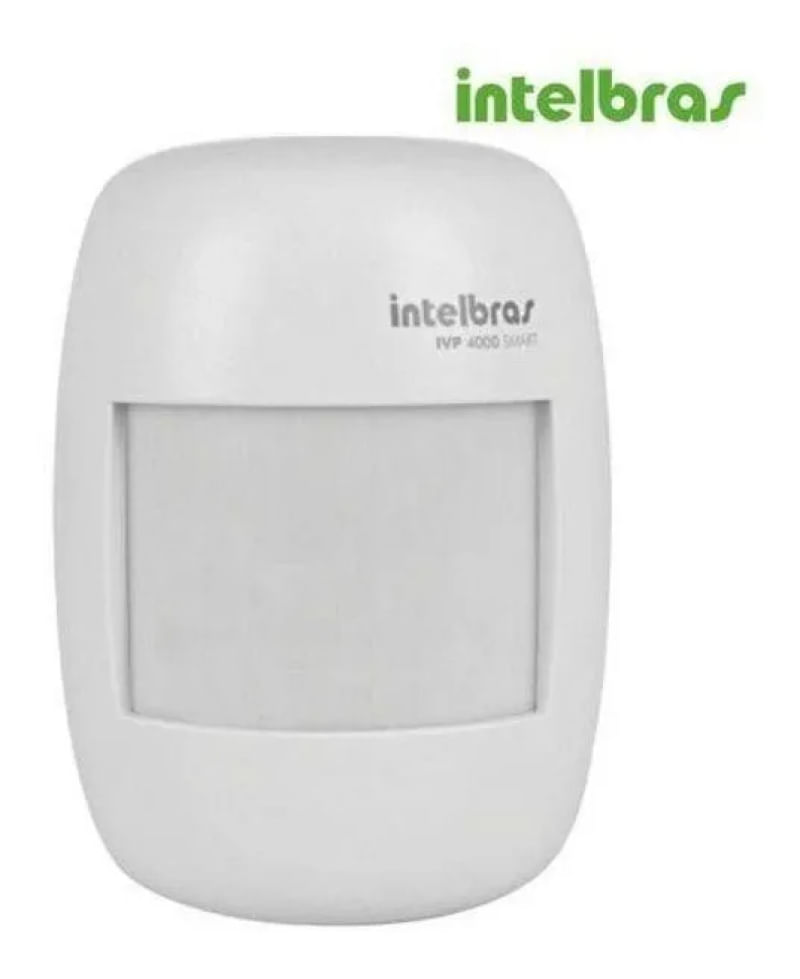 Sensor De Presença Intelbras Infra Passivo Sem Fio Ivp 4000 Smart