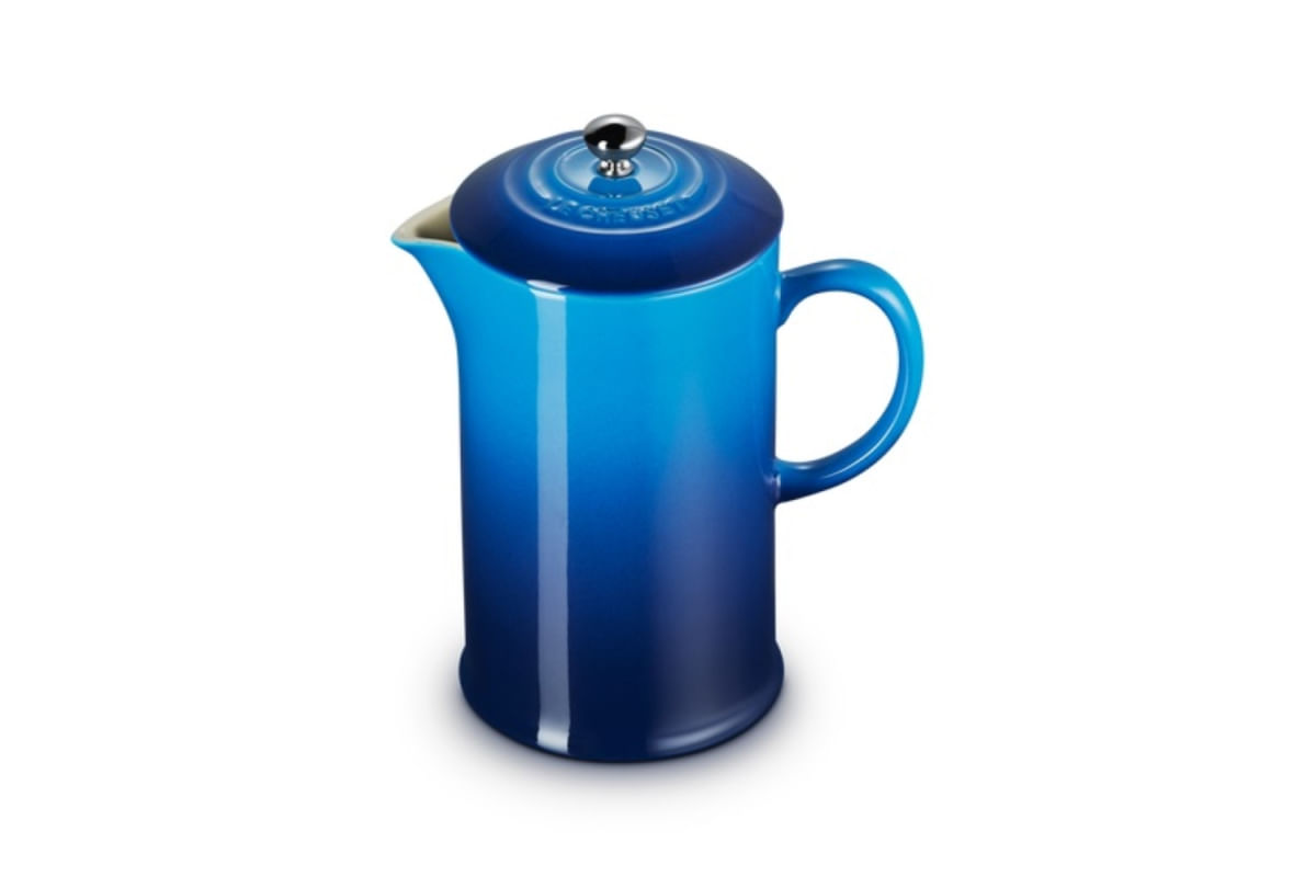 PRENSA LE CREUSET FRANCESA PARA CAFÉ EM CERÂMICA AZURE BLUE 60706082200003