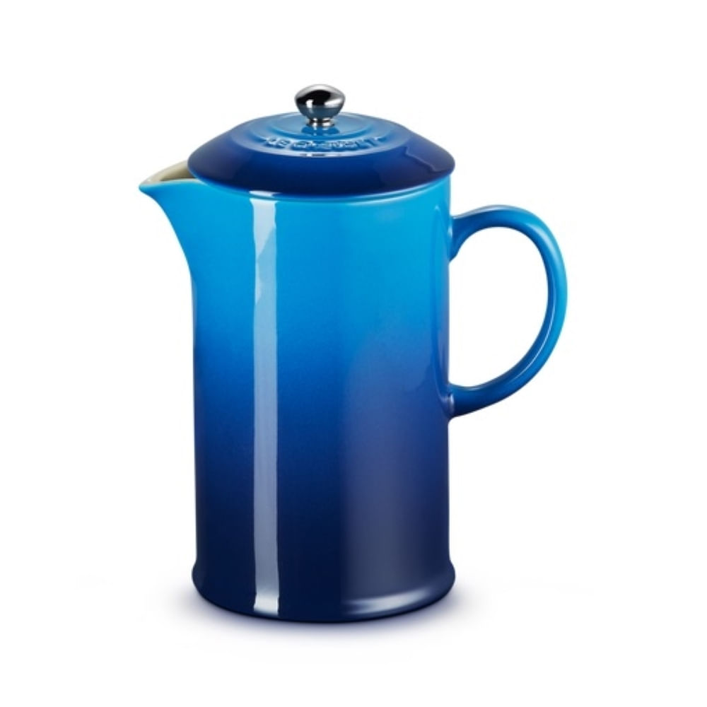 PRENSA LE CREUSET FRANCESA PARA CAFÉ EM CERÂMICA AZURE BLUE 60706082200003