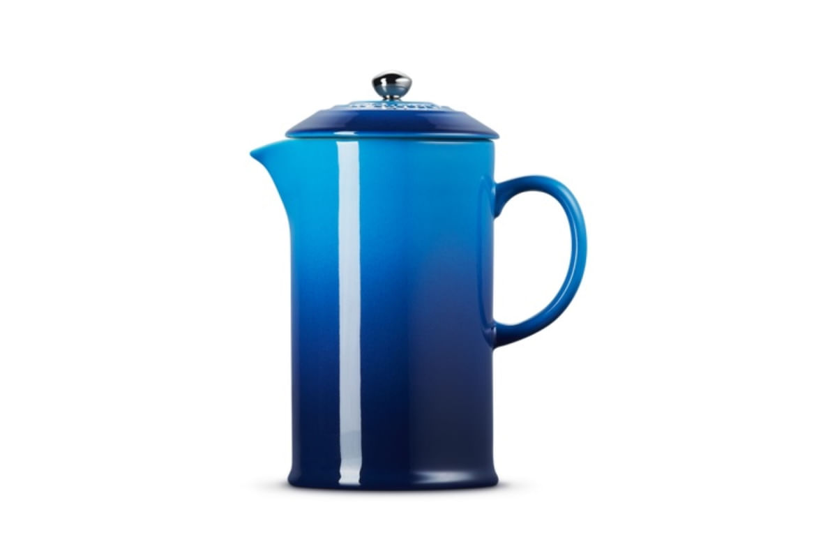 PRENSA LE CREUSET FRANCESA PARA CAFÉ EM CERÂMICA AZURE BLUE 60706082200003