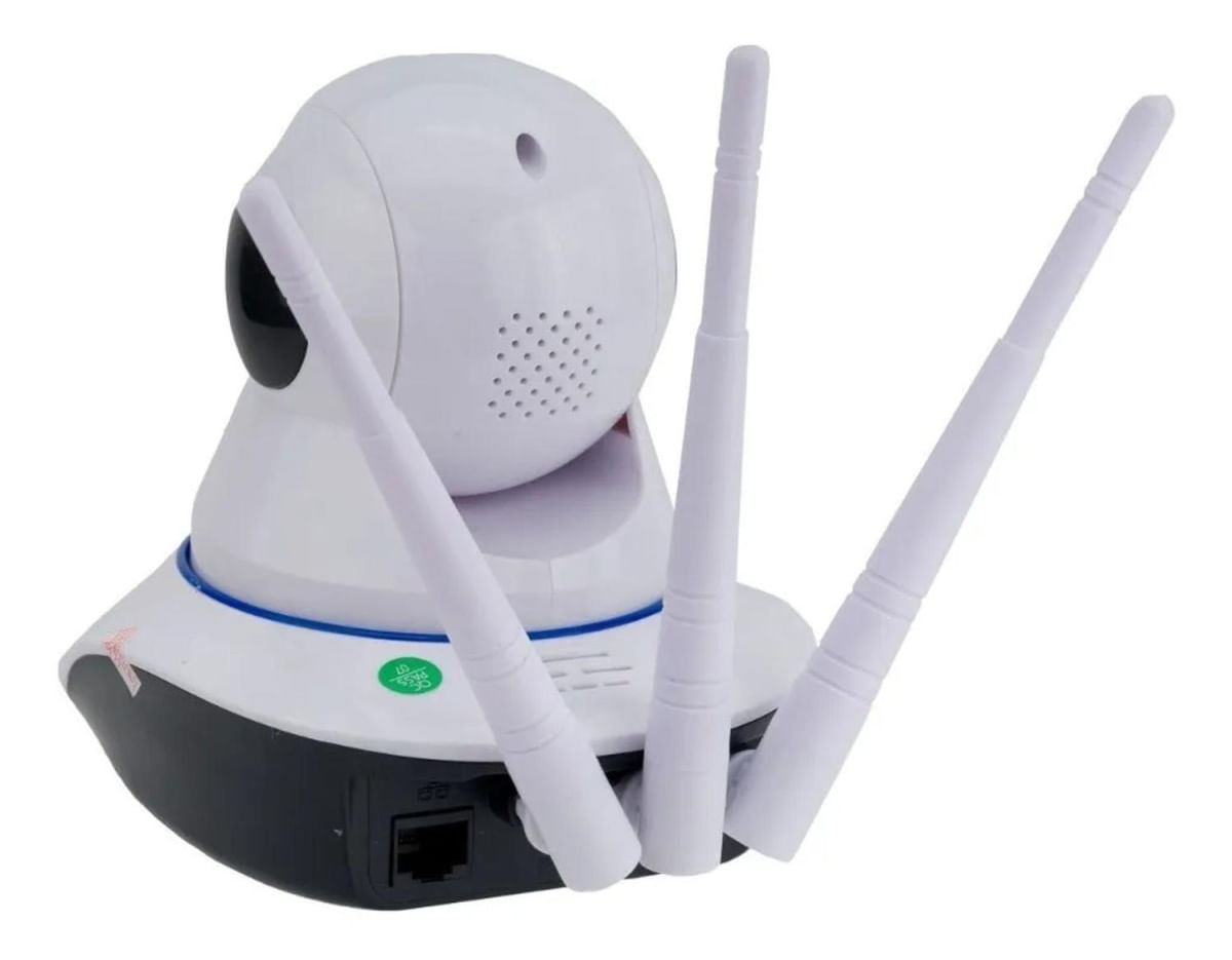 Babá Eletrônica Câmera Ip Wifi Visão Noturna S/fio 3 Antenas - BABY CAM