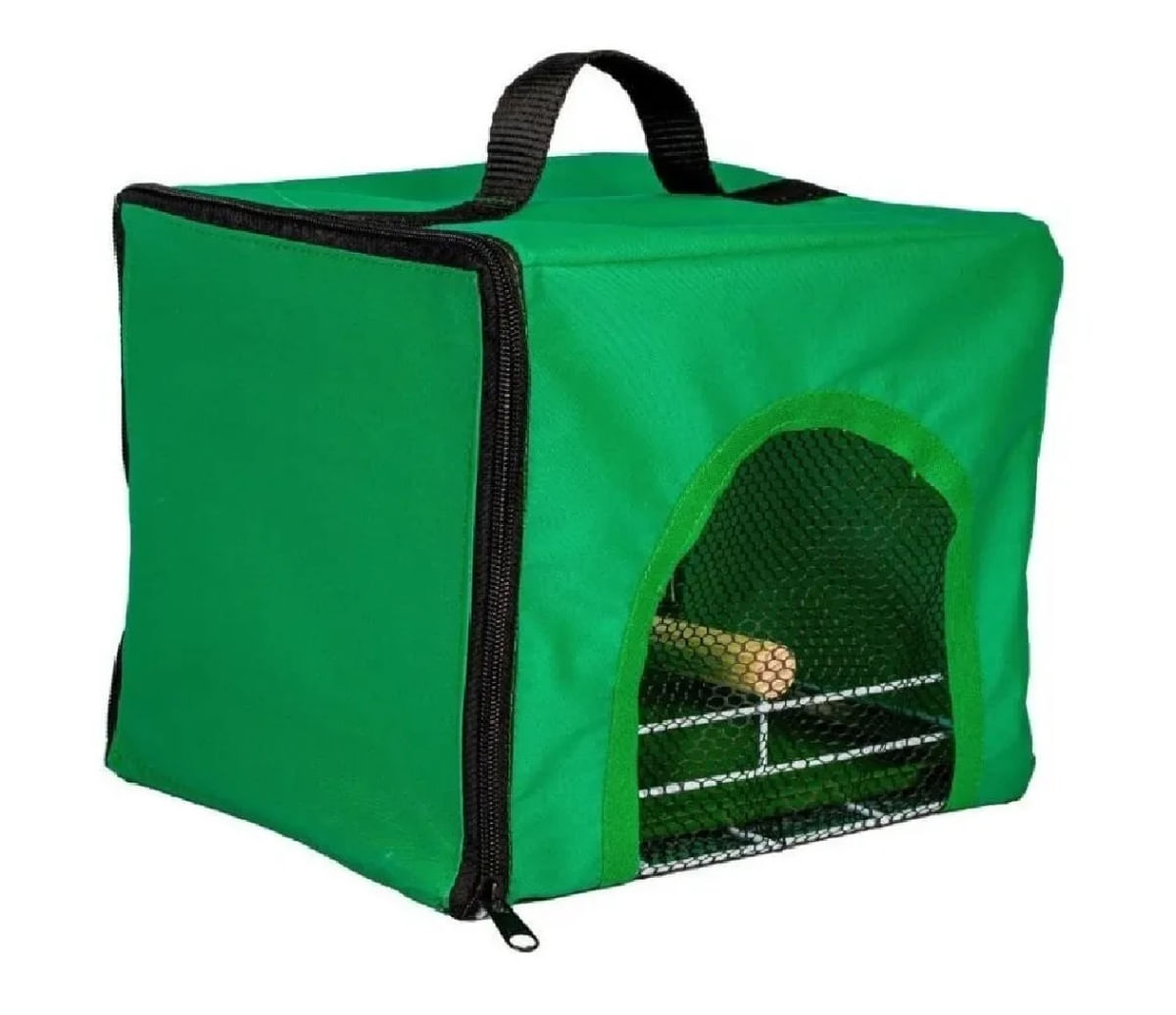 Bolsa Transporte para Pequenas Aves Calopsita Verde