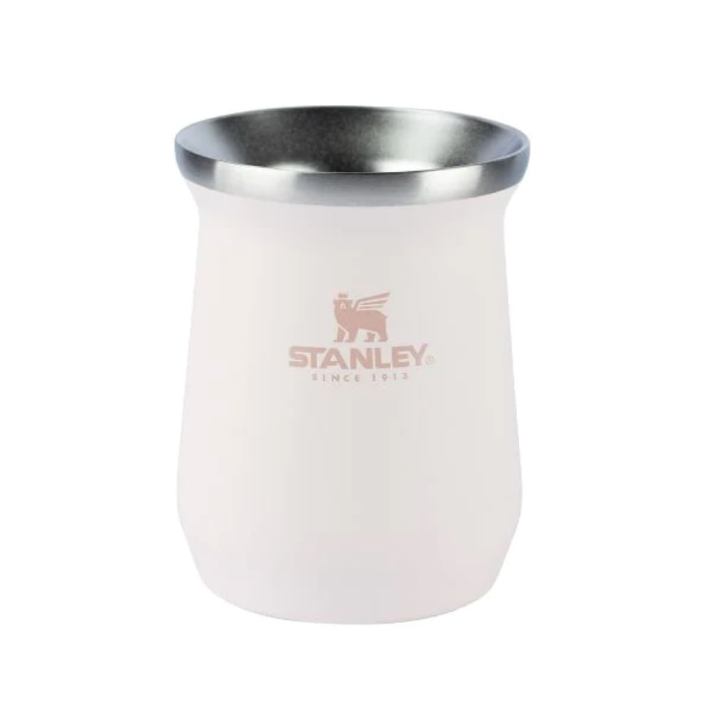 CUIA STANLEY TÉRMICA MATTE EM AÇO INOX 236ML ROSE QUARTZ 08288-00