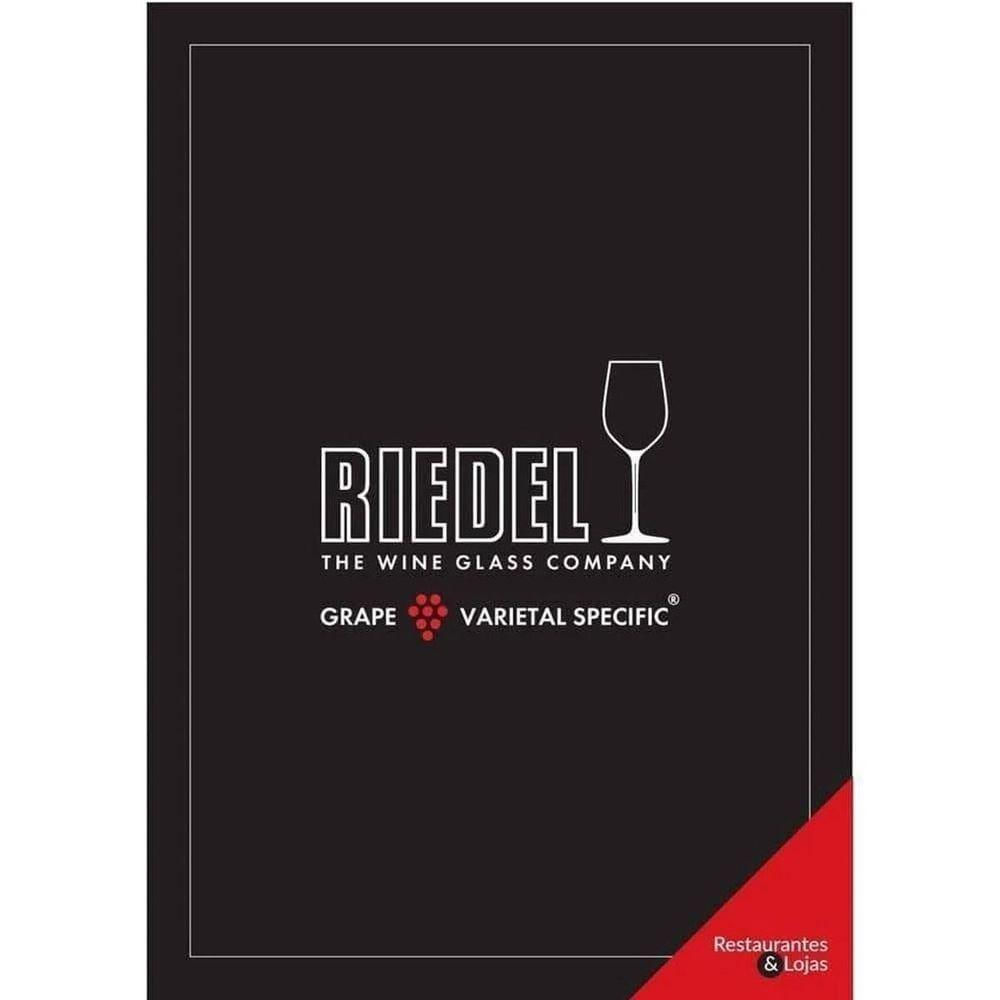 Conjunto 4 Taças Cristal Borda Fino Vinhos Encorpados Riedel