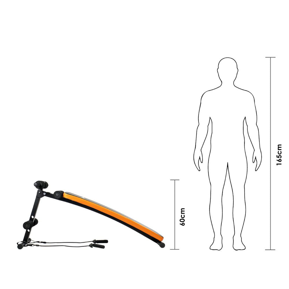 Banco de Musculação Declinado Prancha Abdominal Gallant GBA1H00A-PT