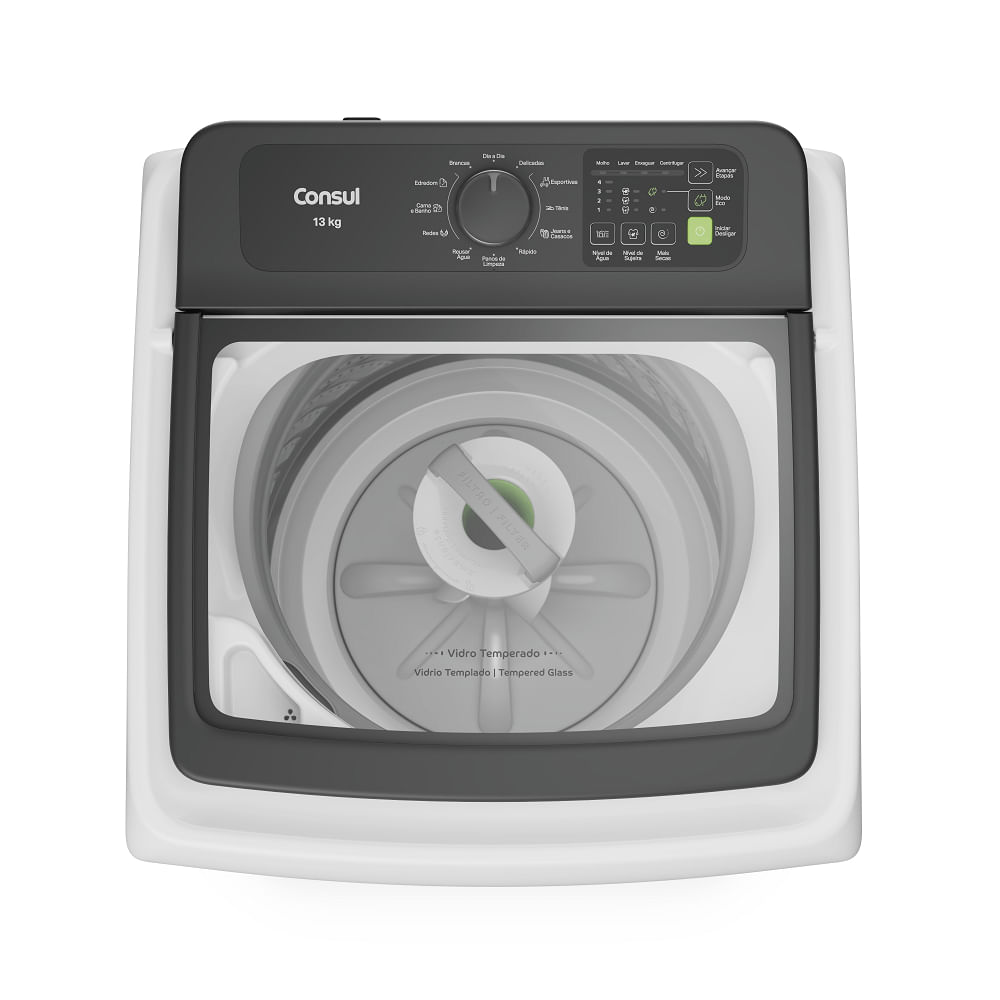 Lavadora de Roupas Consul 13Kg com Modo Econômico Branca CWN13AB – 127 Volts 127 Volts