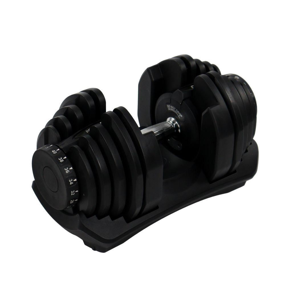 Dumbbell Halter Gallant Elite Pro 40Kg Regulável Com Base