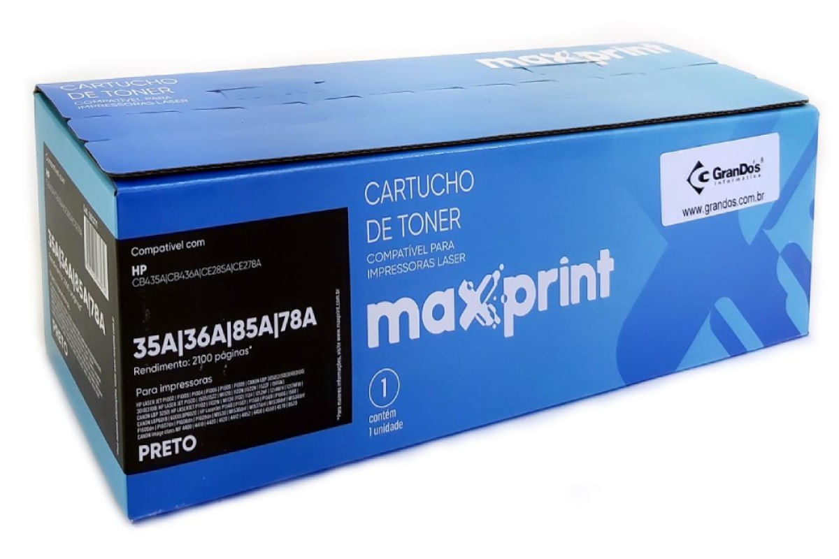 Toner 85A 36A 35A 78A CB435A CB436A CE285A CE278A - Maxprint