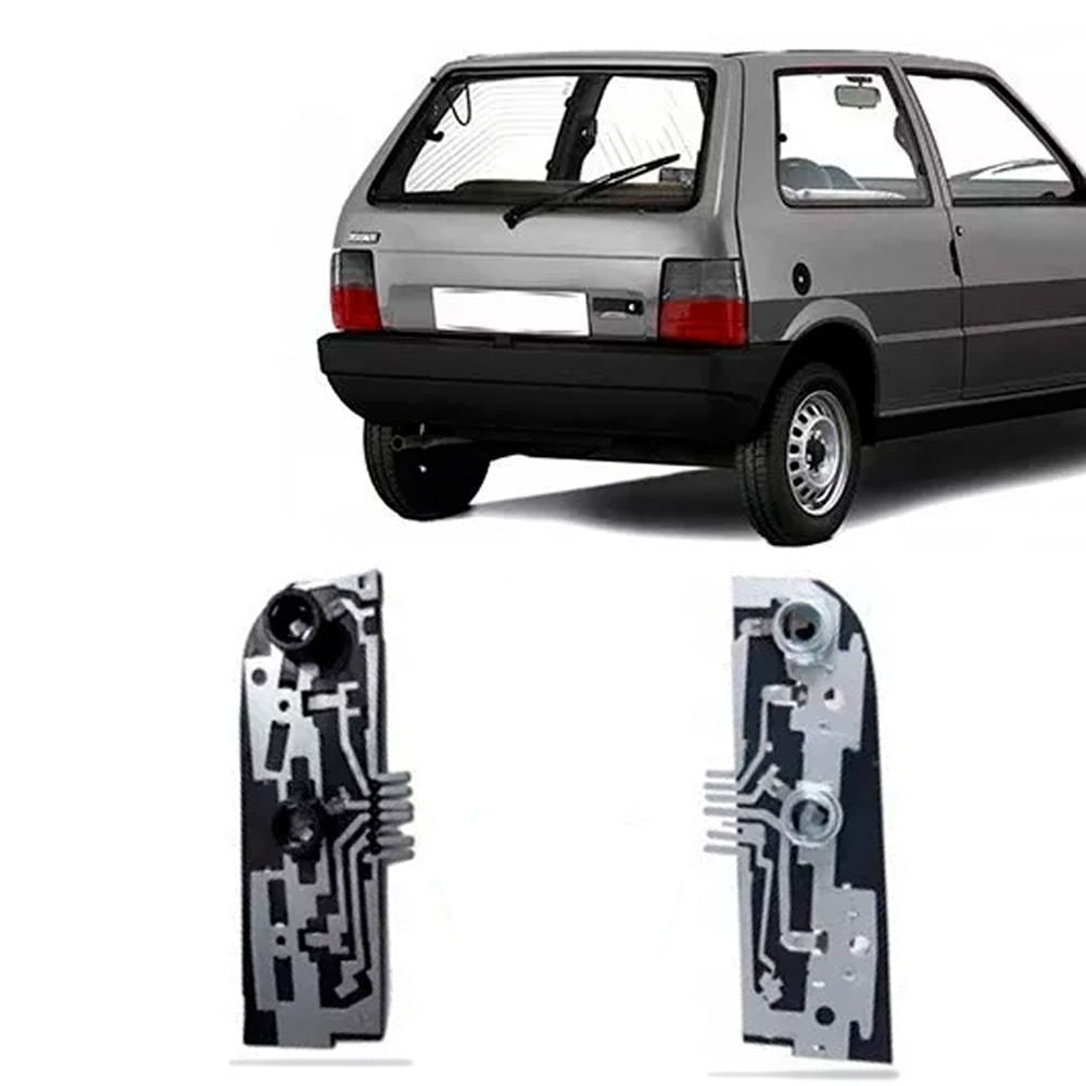 Soquete Circuito Lanterna Traseira Fiat Uno 1984 À 2003 Par