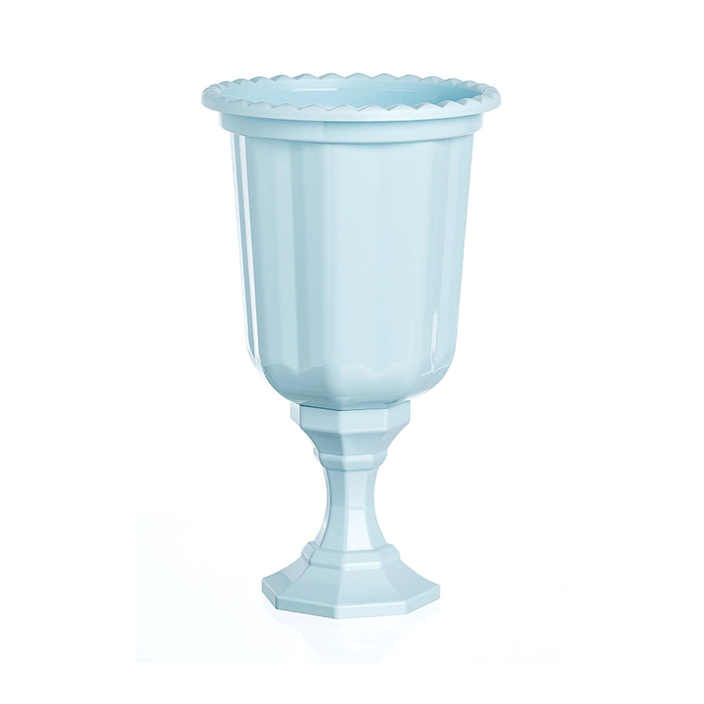 Vaso Festplastik 23x13 com 850ml Azul Candy Color