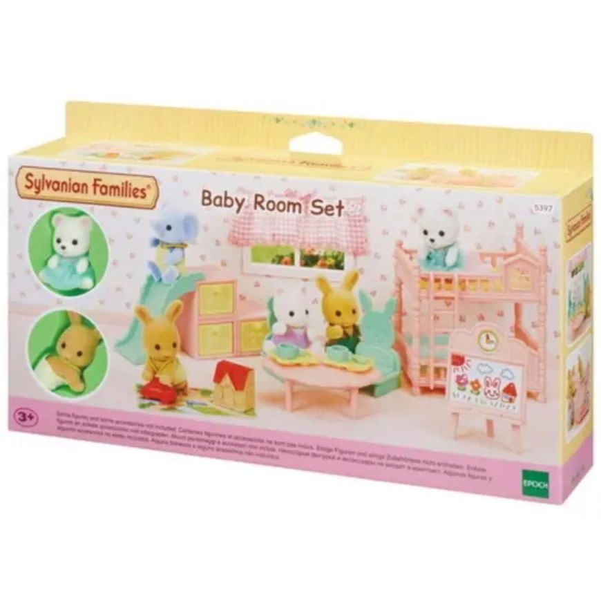 Sylvanian Families Conj Quarto De Bebe Classico - Epoch 5397