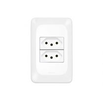 Tomada Pial Pop 2 2P+T 10A 4X2 Lgx0303 C/Placa