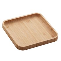 Bandeja De Bambu Square 17x17x1,5cm
