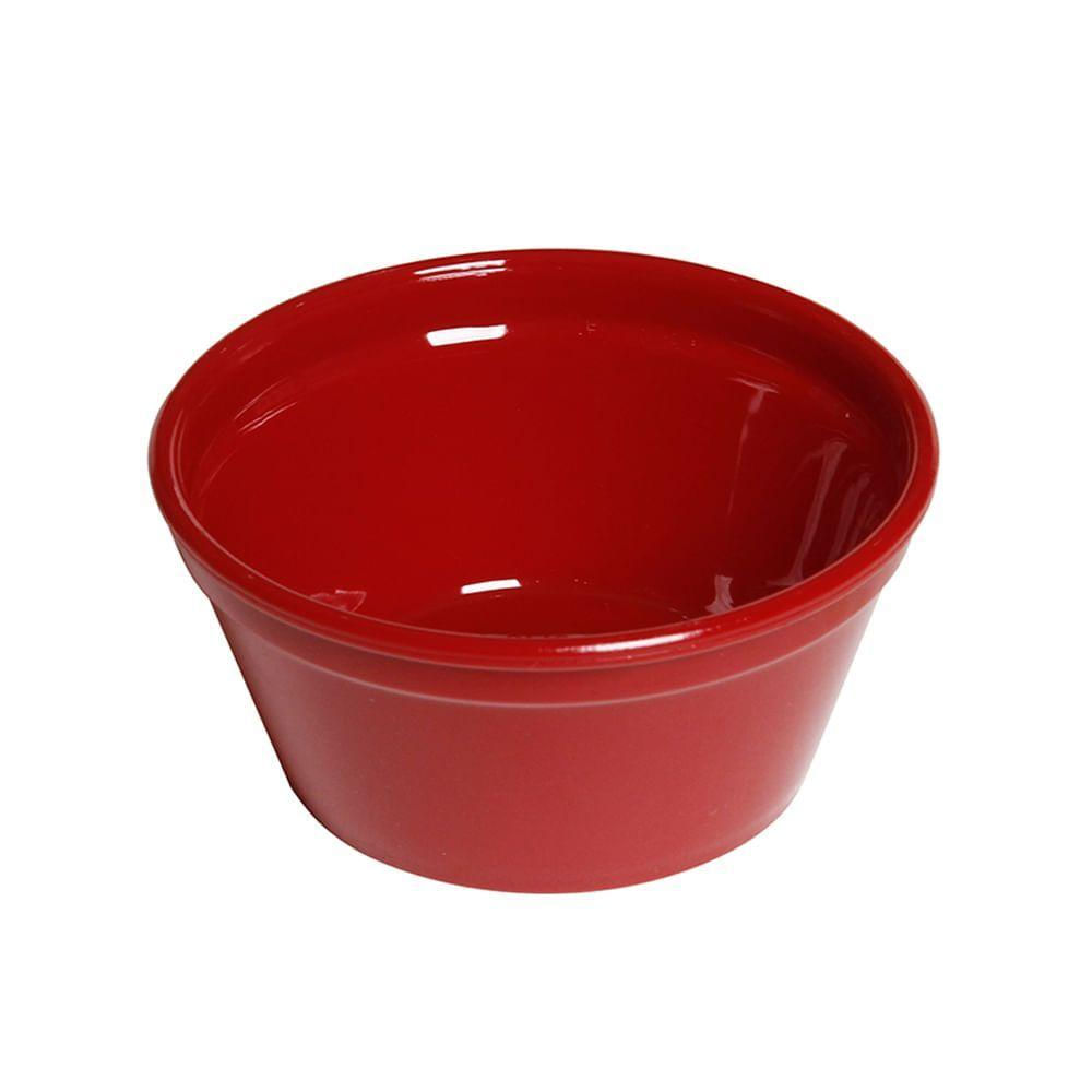 Ramequim Cheff 240ml Vermelho Em Policarbonato Linha Profissional Cook Vem