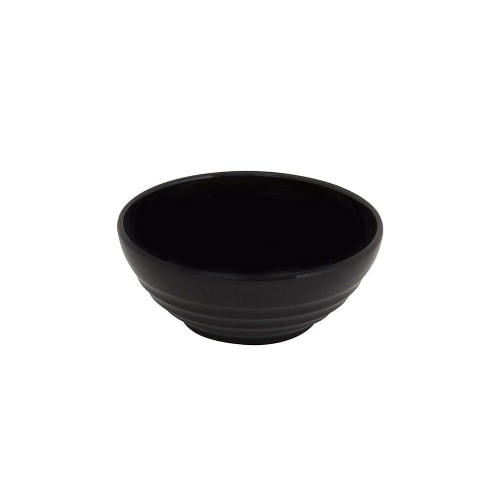 Bowl Oriental Redondo 500ml Preto Em Polipropileno Linha Tropical Vem