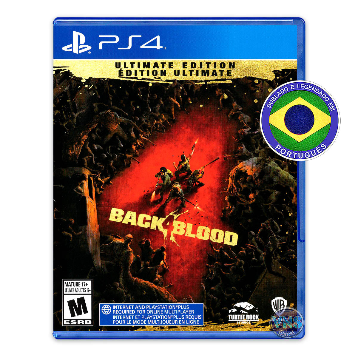 Back 4 Blood Ultimate Edition - PS4 - Mídia Física