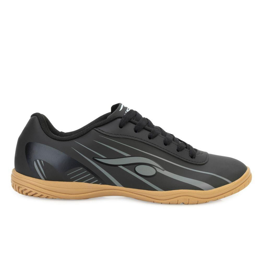 Chuteira Futsal D´Six DX23-6201 42 / Preto/Cinza