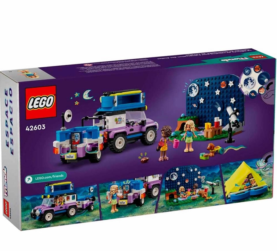 Veículo de Acampamento de Observação Estelar - Lego 42603