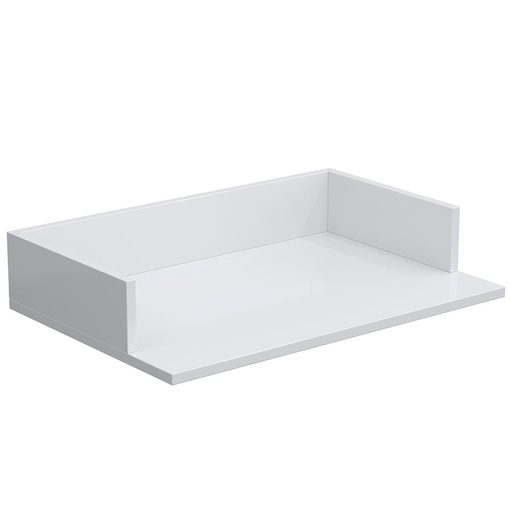 Kit 03 Suportes Suspensos Para Micro-ondas Forno 60x40 cm Class L03 Branco - Lyam Decor