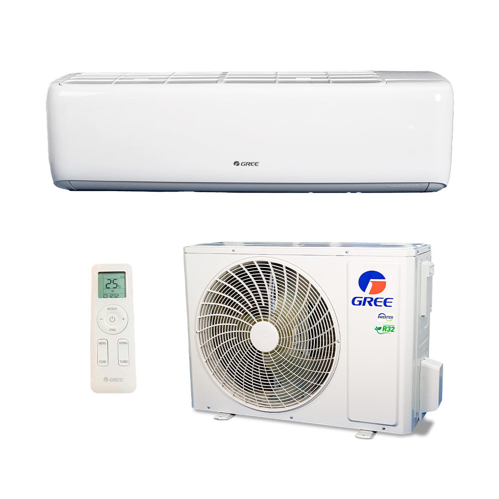 Ar Condicionado Split Hw G-top Auto Inverter R-32 Gree 30000 Btus Frio 220V Monofásico GWC30ATEXF-S6DNA1A/