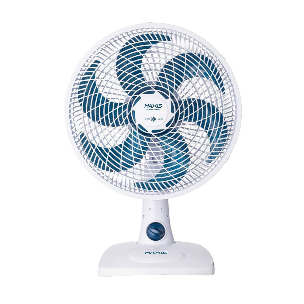 Ventilador de Mesa Mondial Maxis V30MXW 30cm com 6 pás, 3 velocidades e 50W