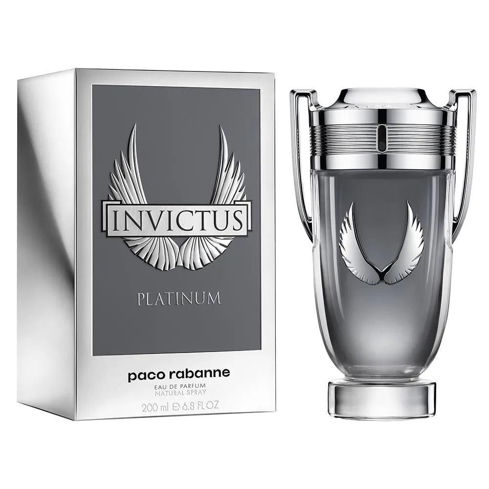 Perfume Invictus Platinum Edp Paco Rabanne Masculino 200ml