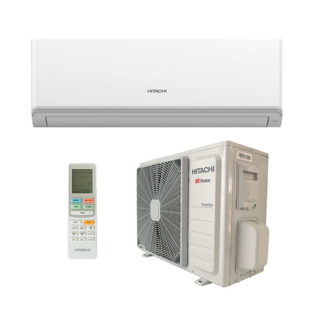 Ar Condicionado Split Hw Inverter R-32 Hitachi 12000 Btus Airhome 600 Quente/Frio 220V Monofásico SPK12C3IVQ