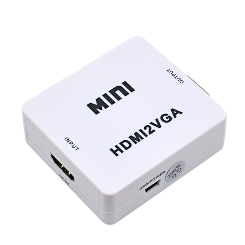 Adaptador Conversor HDMI p/ VGA Full HD HDMI2VGA