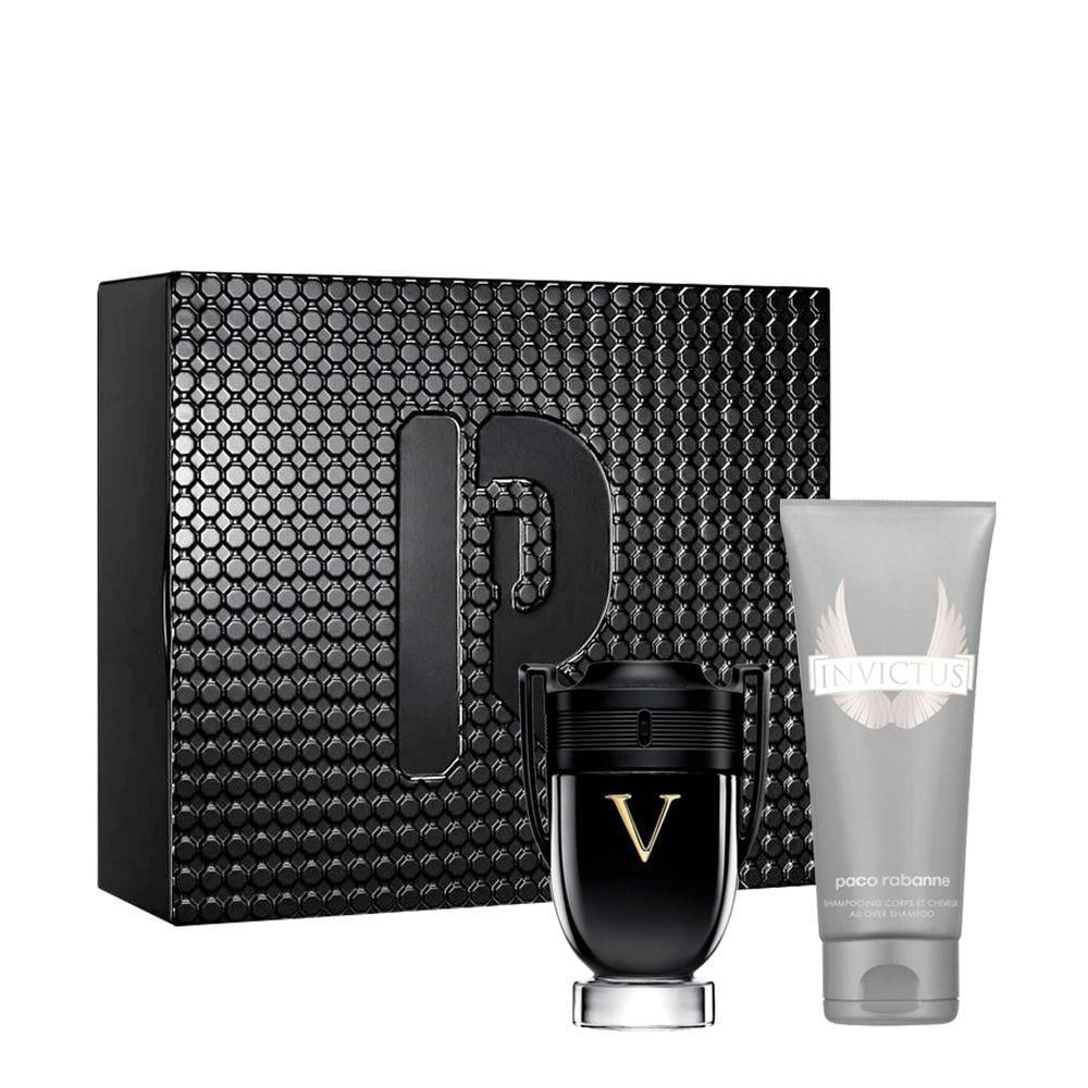 Kit Rabanne Invictus Victory - Eau De Parfum 100ml + Shampoo 100ml