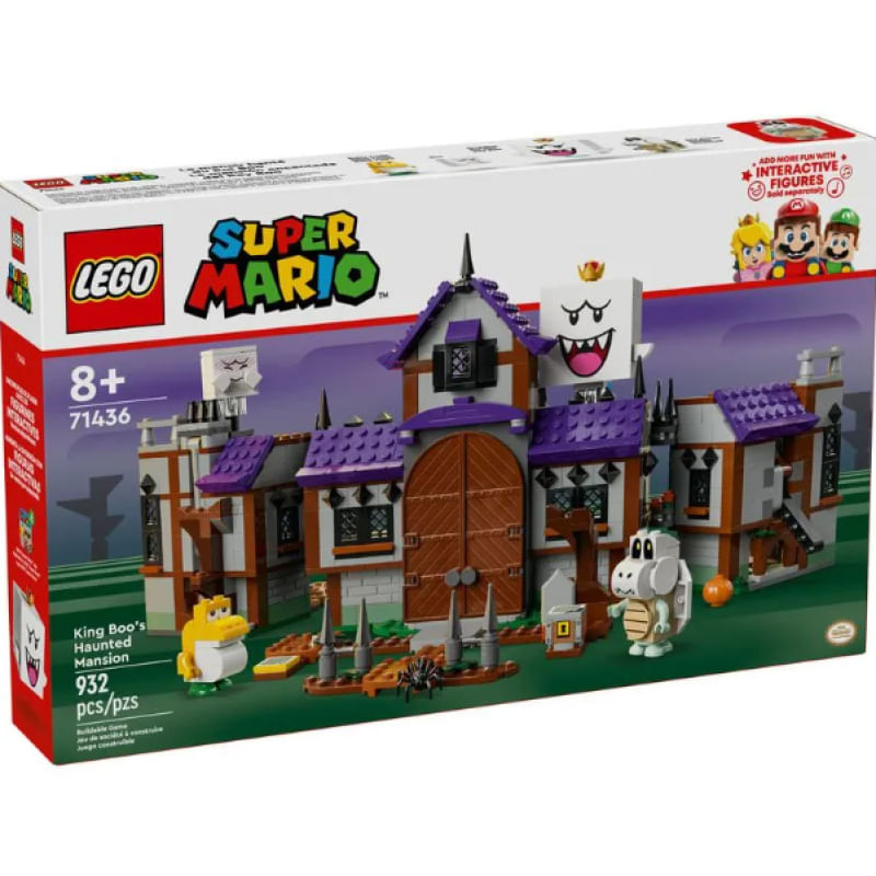 Super Mario - Mansão assombrada do Rei Bu - Lego 1436