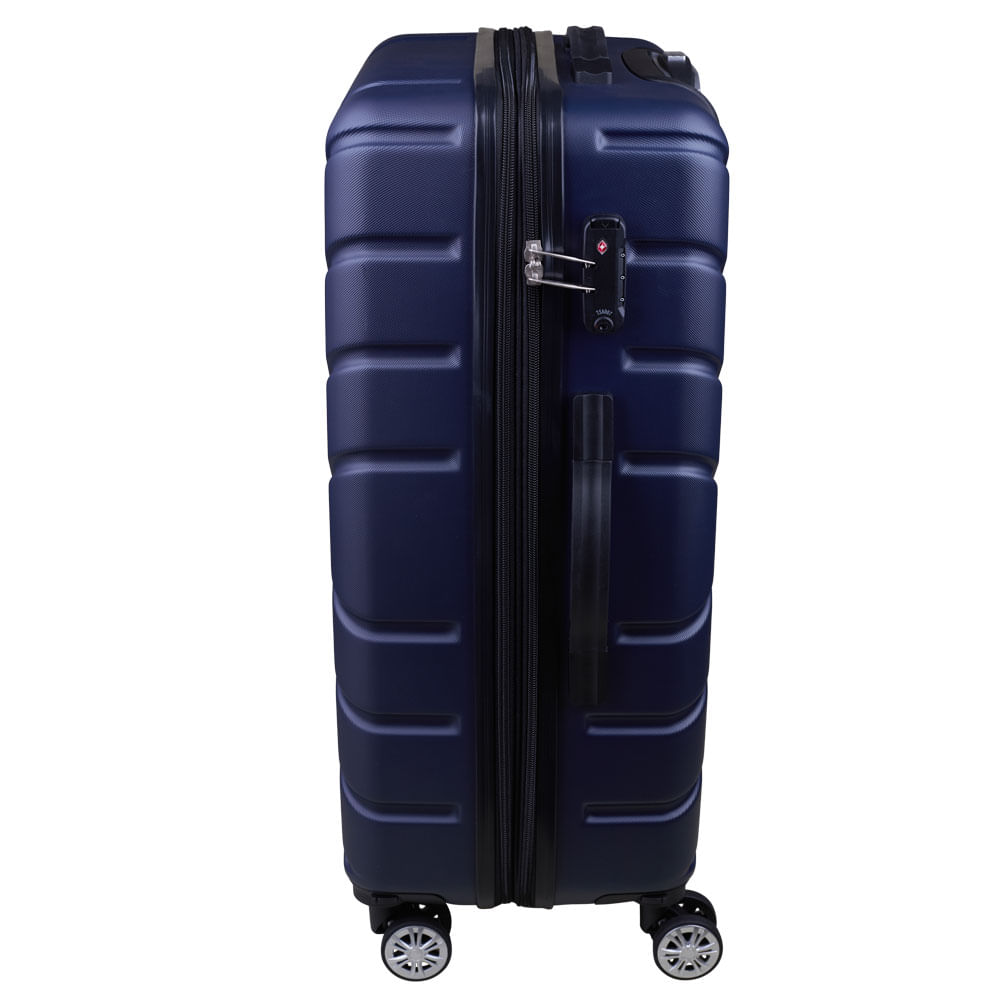 Mala de Viagem Média Cazza Bolder VIP 15kg Azul