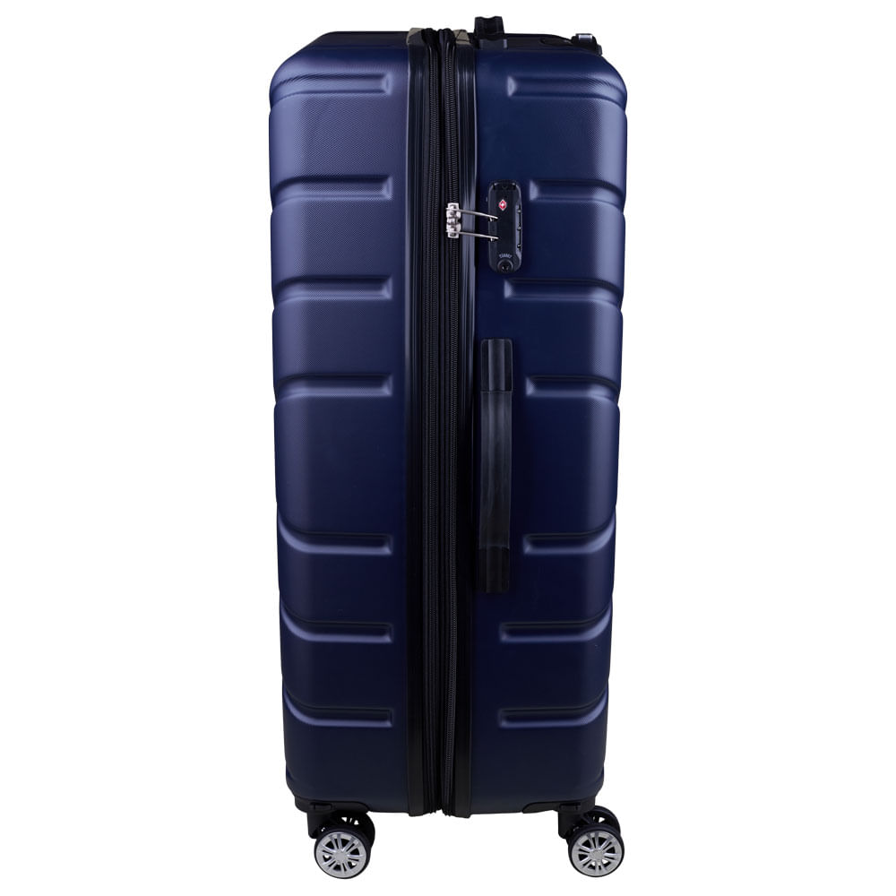 Mala de Viagem Grande Cazza Bolder VIP Azul 20kg