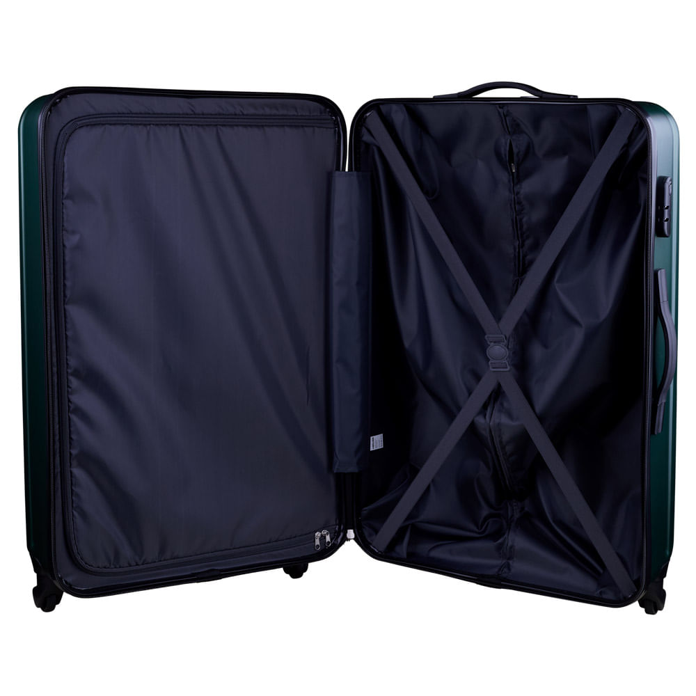 Mala de Viagem Grande Cazza Gateway Bolder Verde 20kg