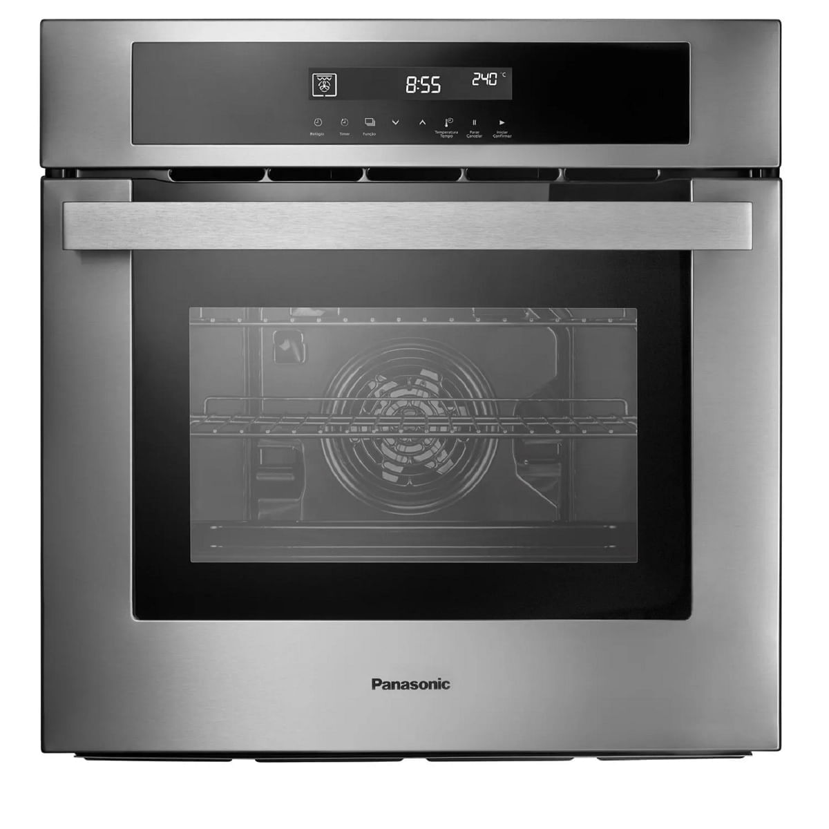 Forno Elétrico Panasonic de Embutir 80L Inox 220V HL-CX668SRPK