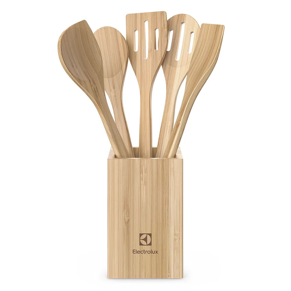 CONJUNTO DE UTENSÍLIOS DE BAMBU ELECTROLUX 6 PEÇAS 41049177