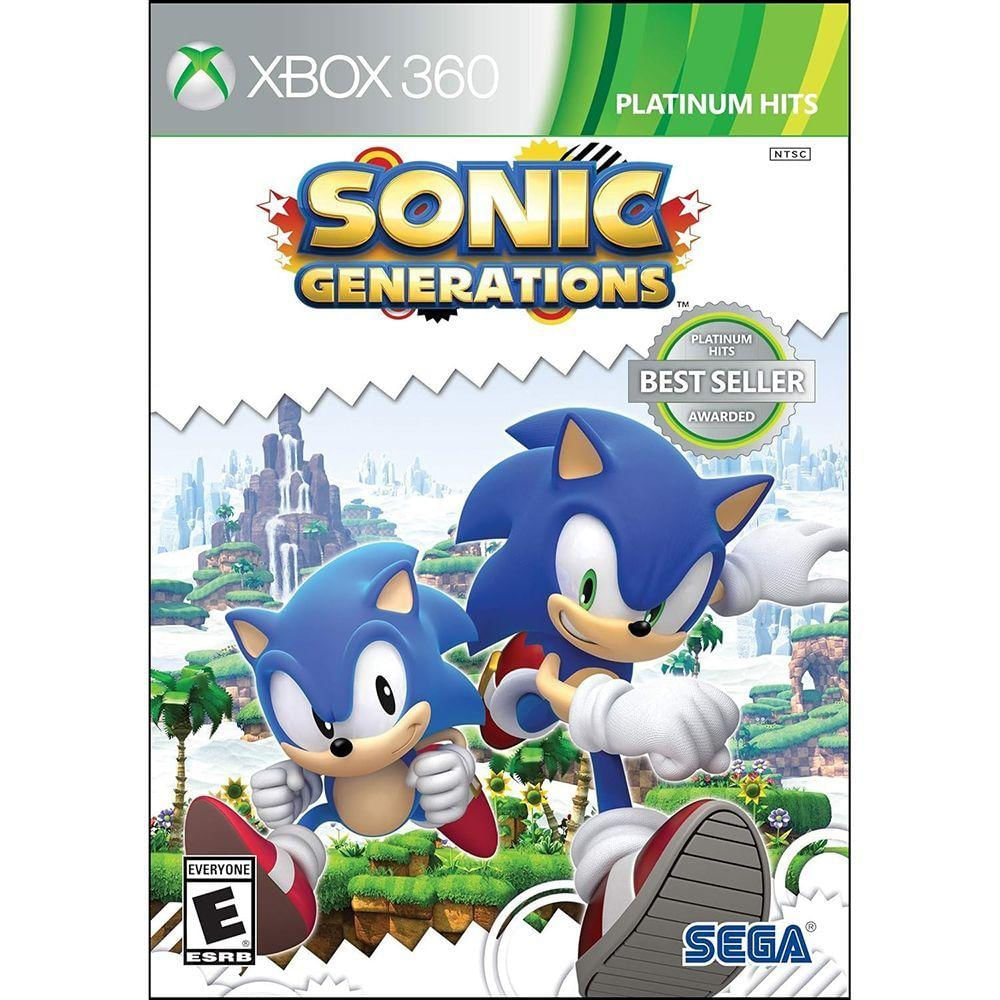 Sonic Generations (platinum Hits)(roda Xbox-one) - Xbox-360