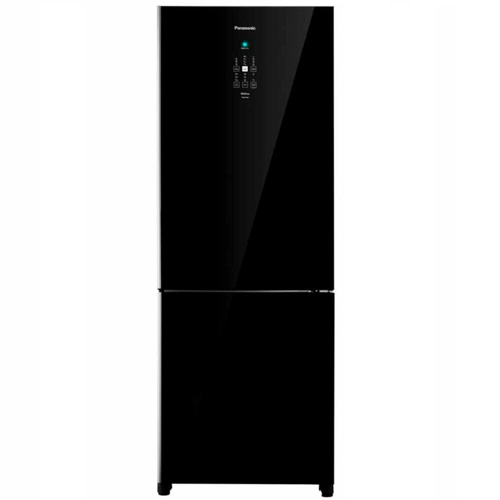 Geladeira Panasonic Frost Free 480L Black Glass 110V NR-BB71GVFBA